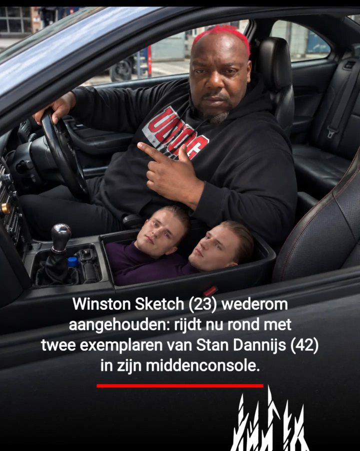 Winston Sketch bleek tijdens het rijden een extreem hoge THC-concentratie in zijn bloed te hebben: maar liefst…