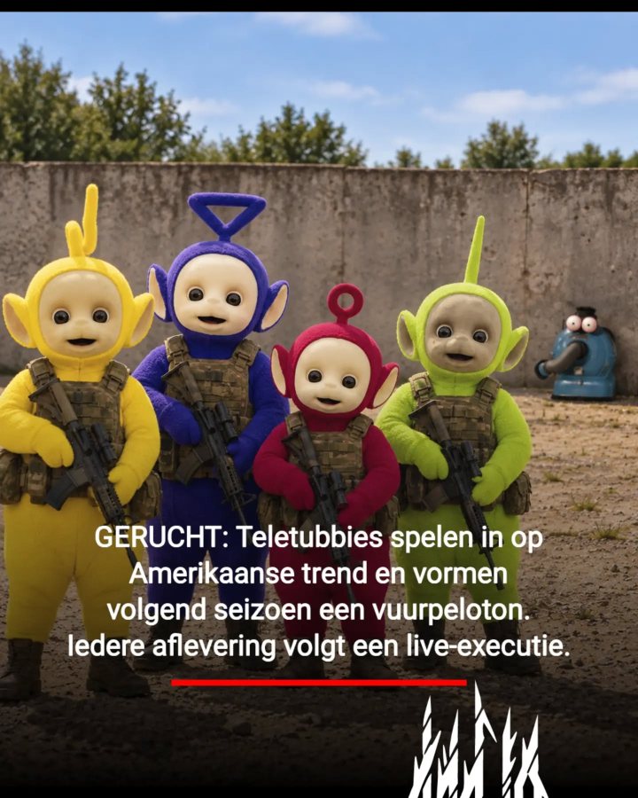 In de eerste aflevering van het nieuwe seizoen zal Noo-Noo door de Teletubbies worden geëxecuteerd om de seizo…